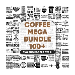 Paquete SVG de café, SVG de café divertido, paquete SVG de Navidad, amantes del café, regalo para gim, Svg de cita de café, Svg de cita de taza, Svg de taza, taza de café