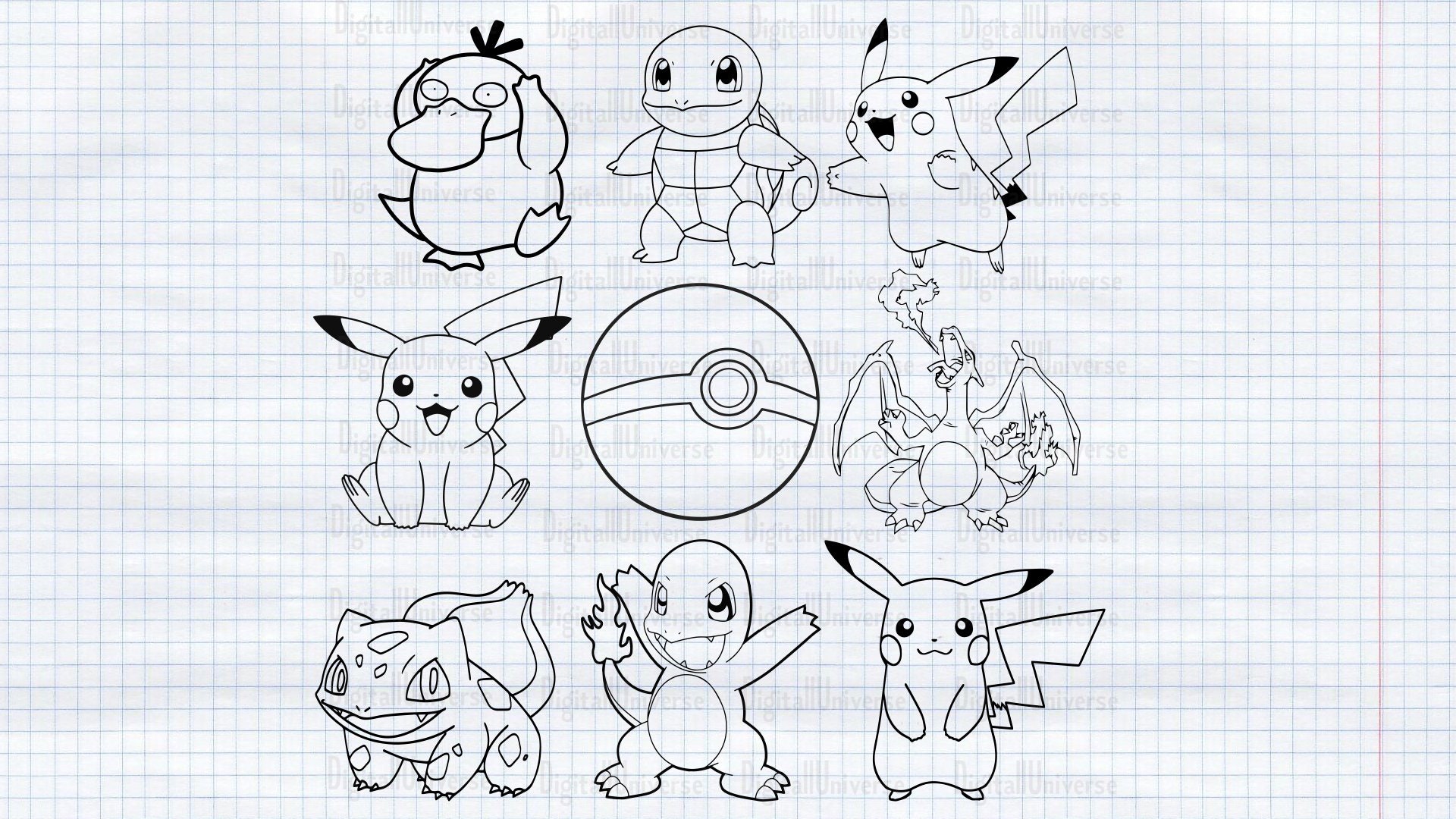 Pokeball SVG PNG Pokemon Vector Bundle - For Cricut, Prints, and  Scrapbooking! - Payhip