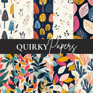 Retro Digital Paper Pack: 40 Bold Vintage Patterns (Digital Download
