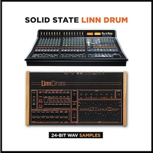 Muestras WAV de alta calidad de Linn Drum Pro Studio SSL (24 y 16 bits)