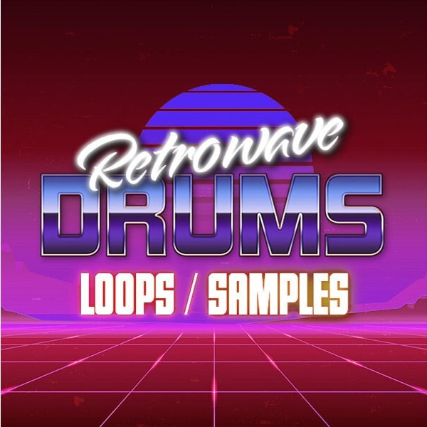 Retrowave Drum Loops-voorbeelden - WAV REX MIDI - Synth Pop Beats uit de jaren 80