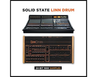Échantillons WAV haute qualité SSL Linn Drum Pro Studio (24 et 16 bits)