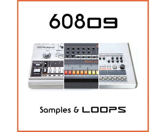 Roland Combined Classic Drum Machine Loops & Samples (24-Bit WAV) 606 808 909