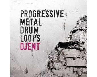 Progressive Rock Metal Djent Drum Loops - 24-bit WAV