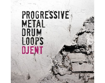 Bucles de batería de Djent, rock progresivo y metal - WAV de 24 bits