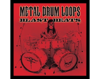 Loops de batería de blast beats, thrash, death, heavy metal - WAV, AIFF, REX2