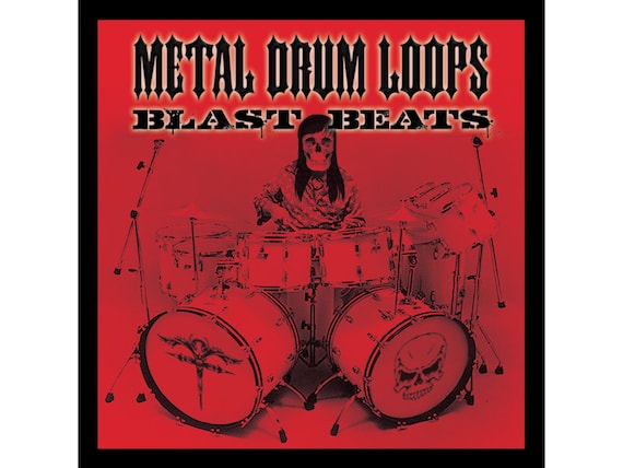 Blast Beats Thrash Death Heavy Metal Drum Loops - WAV AIFF REX2