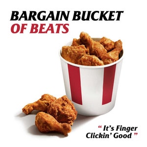 Bargain Bucket of Beats - EDM Drum Loops - Electro Hip Hop House D&B Modern Pop