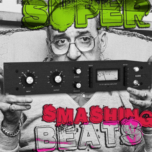 Super Smashing Beats - Lo-Fi Electro-Punk Drum Loops - Hardcore EDM (24-bit WAV)