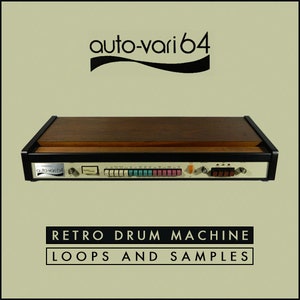 Hammond Auto-Vari 64 / Drum Machine Loops Samples / Electro Synth Pop (WAV REX2)