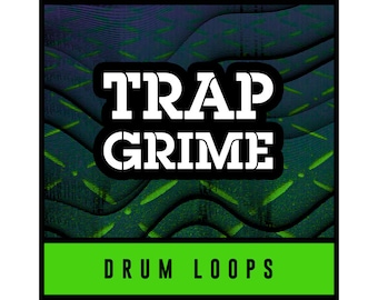 Trap Grime Drill Hip Hop Drum Loops Beats - 24-bit WAV