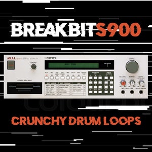 Breakbits900 - Akai S900 Electro Breakbeat Drum Loops - Aphex Twin Warp IDM EDM