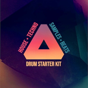 House Techno - Campioni di batteria Beats Loops Starter Kit - WAV a 24 bit