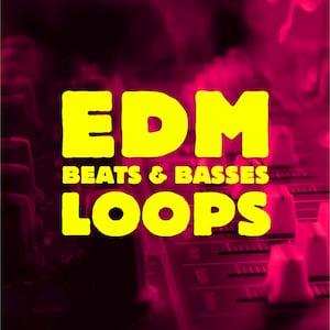 Beats & Basses - EDM Tech House Loops Drums Synths - 24-bit WAV