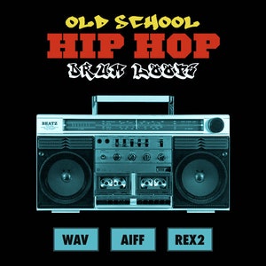 Old School Hip Hop Drum Loops Samples Sounds - WAV AIFF REX2