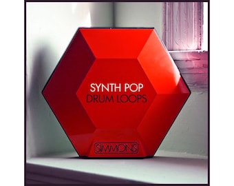 Samples de batería Synth Pop - Simmons SDS-V - WAV de 24 bits - Ritmos Retrowave de los 80