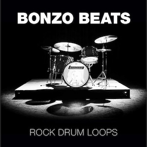 Bonzo Beats Retro Classic Rock Drum Loops Samples - 24-Bit WAV