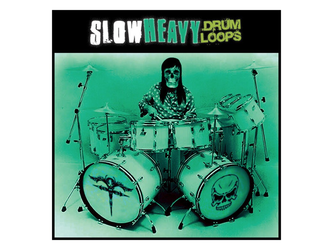 Slow & Heavy Rock Metal Drum Loops 24bit WAV Stoner Sludge Doom Postmetal Etsy