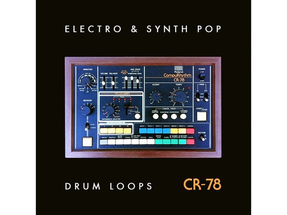 Roland CR 78 Vintage Drum Machine Loops Samples Electro Synth Pop