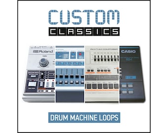 Custom Classic Vintage Retro Drum Machine Loops Beats - Roland E-mu Linn