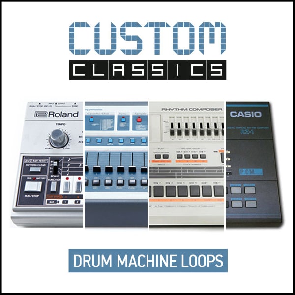 Custom Classic Vintage Retro Drum Machine Loops Beats - Roland E-mu Linn