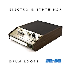 Univox SR-95 Vintage Drum Machine Loops Samples Electro Pop (WAV REX2 AIFF)