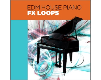 EDM House Club Riffs de piano Bucles FX (WAV de 24 bits)