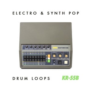 Korg KR-55B Vintage Drum Machine Loops Beispiele Electro Synth Pop (24-bit WAV)
