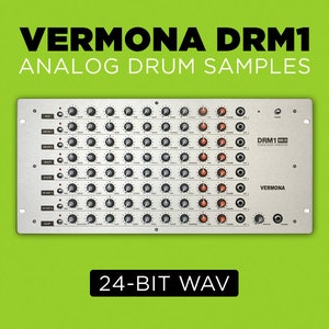 Vermona DRM1 Analog Drum Synth Samples (24-bit WAV) Studio Quality TR-808 909