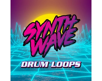 Synthwave-drumloops en -samples: retro synthpopbeats