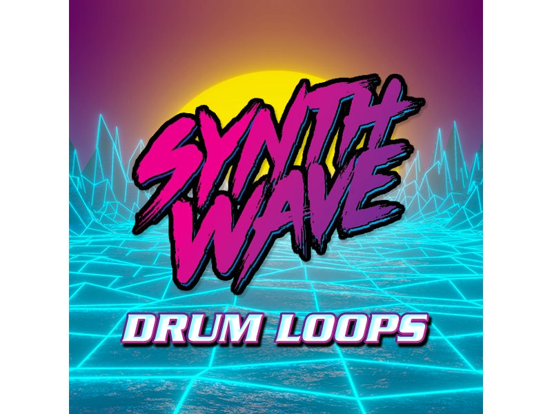 Synthwave Drum Loops & Samples Retro Synth Pop Beats Etsy
