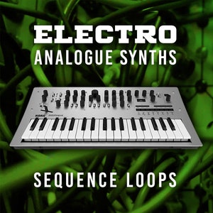 Electro EDM Analog Synths Arp / Sequence Loops - 24-bit WAV