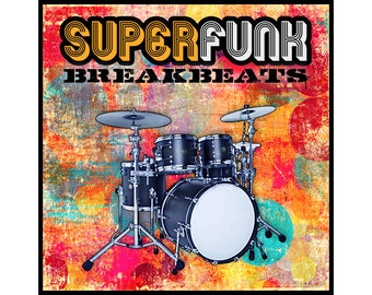 SuperFunk Breakbeats Drum Loops Sounds (WAV AIFF REX2)
