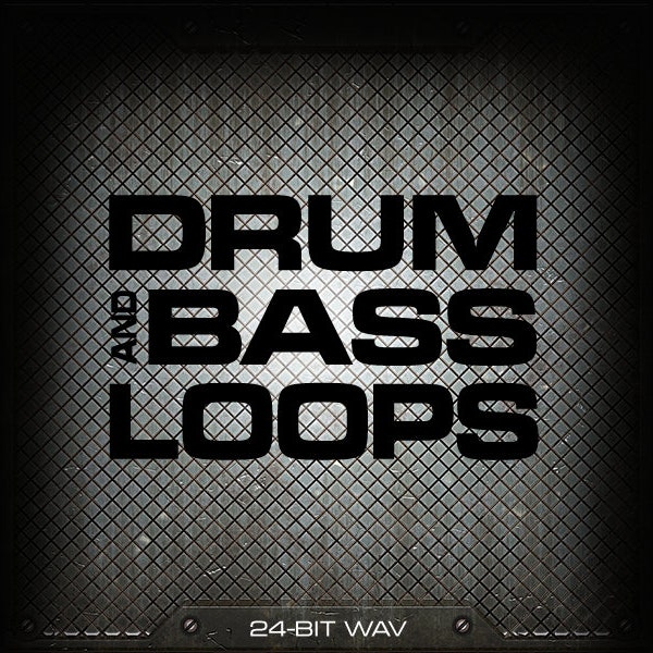 Drum & Bass Drum Loops Beats Bass Sounds (24-bit WAV)