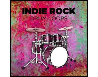 Indie Alternative Rock Drum Loops Beats Sounds (24-bit WAV)