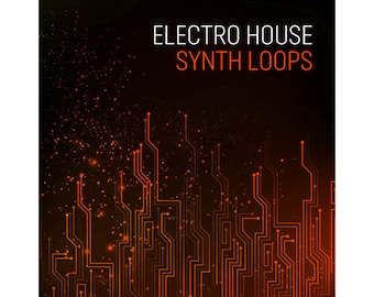 Electro Tech House Synth Loops EDM Riffs Sounds - 24-bit WAV