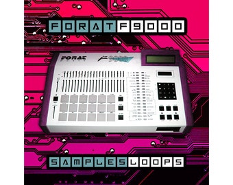 Forat F9000 Linn 9000 Retro Modern Drum Machine Samples & Loops