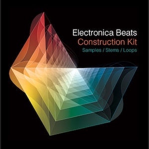 Electronica Beats Construction Kit - EDM Drum Samples Stems Loops - 24-bit WAV