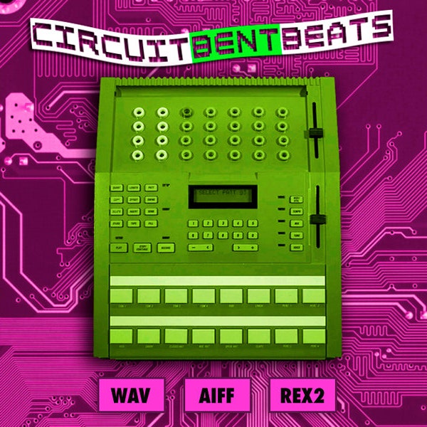 Circuit Bent Beats Drum Machine Loops Samples - WAV AIFF REX2