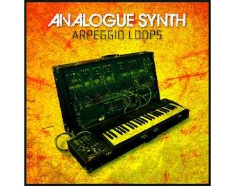 Analogue Synth Arpeggio Loops Electronica Sequences - WAV AIFF REX2