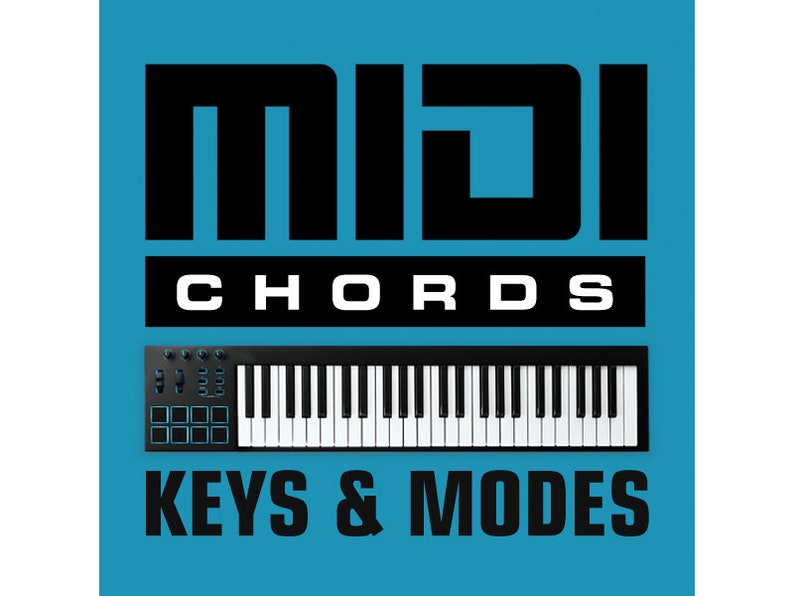 Midi Chords Keys & Modes General Midi Files Etsy