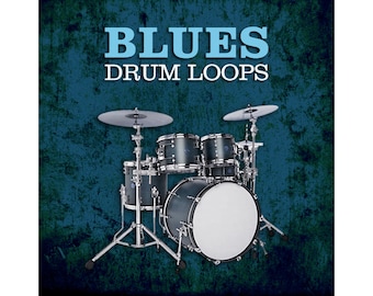 Blues Drum Loops Parts Sounds (24-bit WAV)