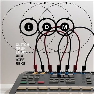 IDM Glitch Electronica Drum Loops Beats - WAV AIFF REX2
