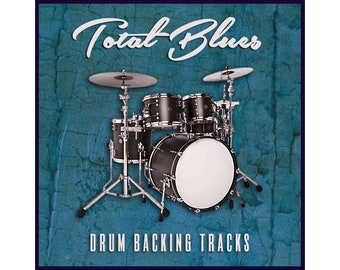 Total Blues Drums - Backing Tracks Jam Along Guitar Bass  - High Quality