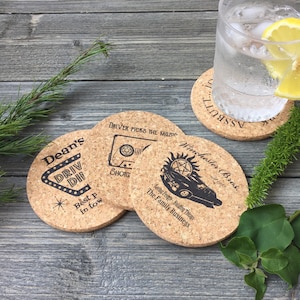 Winchesters Cork Coaster Set of 4