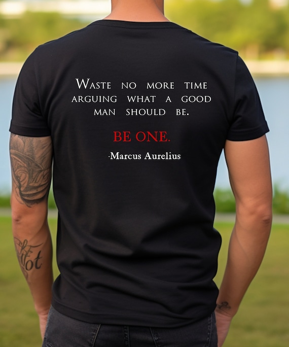 Stoic T-Shirt | Simple Stoicism Phrase Tee Gift Stoic T-Shirt | Simple Stoicism Phrase Tee Gift