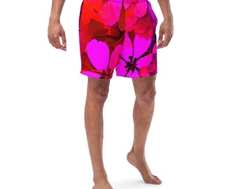 Tico Beach Recycled Swim Trunks, Funny Avocado Yellow Swim Shorts: Dive into Playful Beach Style, Men Swimwear, Beach Fashion, Summer Vibes