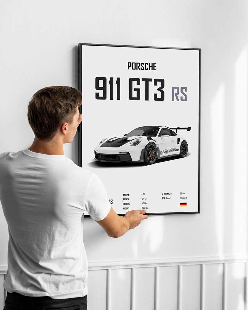 Car poster for man, Art Room Decor for Home, Instant download Printable Gift for husband, for kids, for boyfriend, Supercar poster, Porsche 911, BMW, Mercedes, Ford Mustang, Dodge Challenger SRT Hellcat, minimalistic, white, for him, livingroom, set