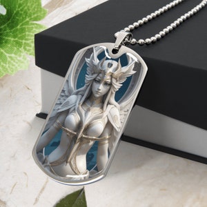 ARTEMIS NECKLACE, Greek Goddess, Artemis Pendant, Goddess jewelry, Greek Mythology Necklace, Goddess Pendant, Greek Goddess Amulet