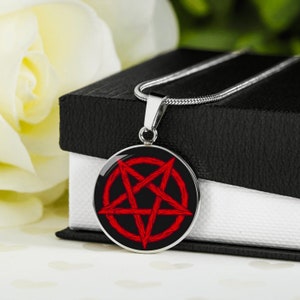PENTAGRAM NECKLACE,   Pentagram jewelry, Star Necklace, Pentacle Necklace, Wiccan Jewelry, Spiritual Necklace, Gothic Necklace